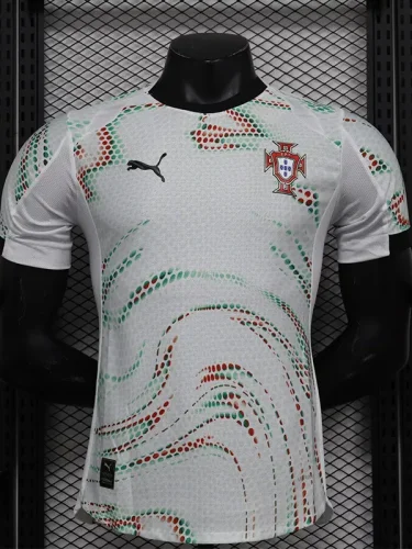 2024-25 Portugal White Special Edition Player Version Soccer Jersey #PM