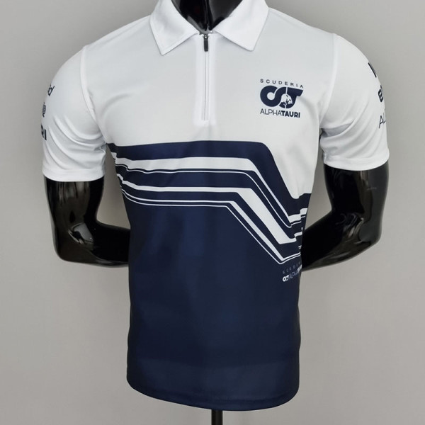 2022 F1 ALPHATAURI Polo Racing Suit(有领)