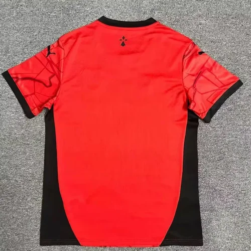 24-25 Stade Rennais Home Fans Soccer Jersey
