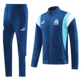 23-24 Marseille Royal blue Jacket Tracksuit