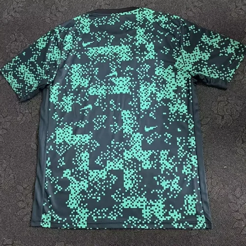 24-25 Sporting Lisbon Green Black Training shirts