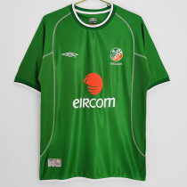 2002 Ireland Home Retro Soccer Jersey