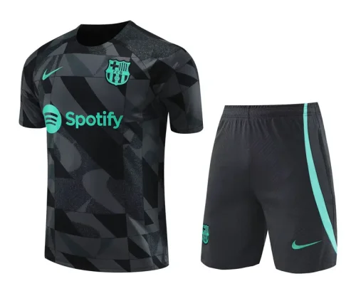 23-24 BAR Black Training Short Suit