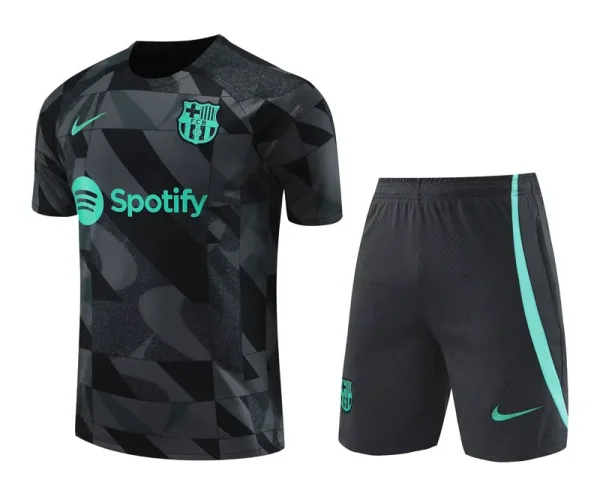 23-24 BAR Black Training Short Suit
