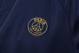 23-24 PSG Royal Blue Jacket Tracksuit