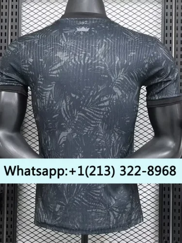 24-25 Portugal Comma Grey Black Special Edition Player Version Soccer jersey