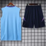 2024-25 Argentina Light blue Tank top and shorts suit
