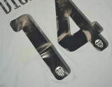 2009 Valencia Home White Retro Soccer Jersey