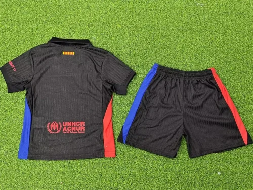 24-25 BAR Away Kids Player Version Soccer Jersey (球员童装)