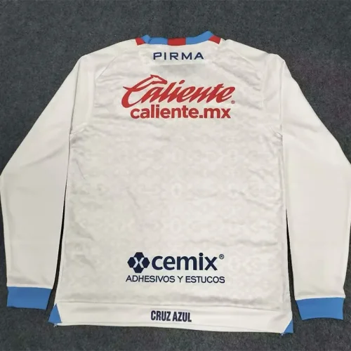 24-25 Cruz Azul Away Long Sleeve Soccer Jersey (长袖)
