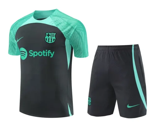23-24 BAR Green-Black Training Short Suit