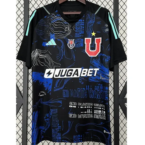 24-25 Universidad De Chile Black GoalKeeper Soccer Jersey