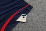 23-24 PSG Beige Tank top and shorts suit