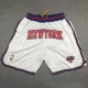 KNICKS White City Edition Top Quality NBA Pocket Pants #尼克斯队