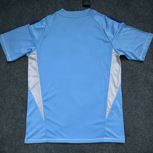 24-25 RMA Blue GoalKeeper Fans Soccer Jersey