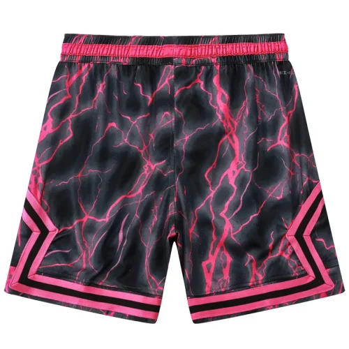 C2440 Jordan Grey Red Casual Short Pants