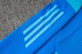 2024 AD Fancy Blue Half Pull Tracksuit #06(半拉链)