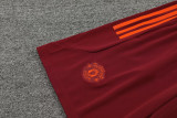 23-24 Man Utd Red Tank top and shorts suit