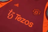 23-24 Man Utd Red Tank top and shorts suit
