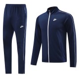 23-24 NK Royal Blue Jacket Tracksuit #NJ10