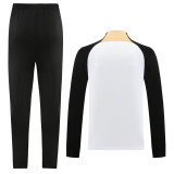 23-24 CHE White Black Jacket Tracksuit #02