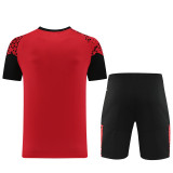 2023 PM Red Training Short Suit #PD02