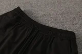 24-25 INT Black Training Short Suit (100%Cotton)纯棉