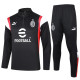 23-24 ACM Black Half Pull Tracksuit #B738 (半拉链)