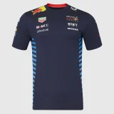 2024 F1 Red Bull Royal Blue T-Shirts Racing Suit (圆领)