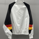 23-24 Man Utd Red White Black Windbreaker (红边）