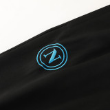 23-24 Napoli Black Jacket Tracksuit #01