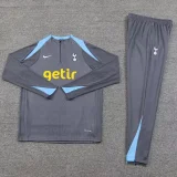 24-25 TOT Grey Half Pull Tracksuit (半拉链)
