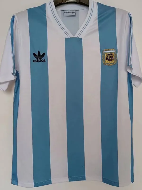1993 Argentina Home Retro Soccer JerseyS