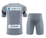 23-24 Al Hilal Grey Training Short Suit
