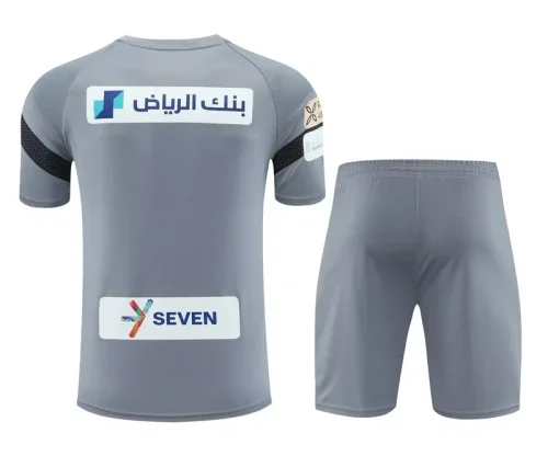 23-24 Al Hilal Grey Training Short Suit