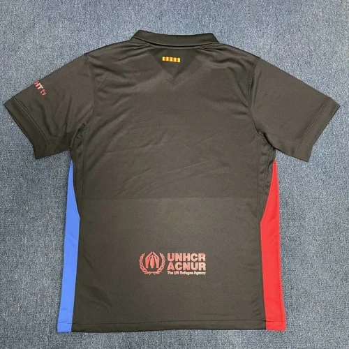 24-25 BAR Black   Fans Soccer Jersey