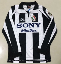 1997-1998 JUV Home Retro Long Sleeve Soccer Jersey (长袖)