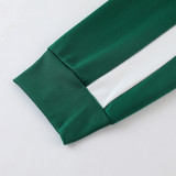 2023 PM Green Short-sleeved Trouser Suit #PD01
