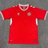 24-25 Denmark Home Fans Soccer Jersey