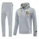 24-25 Man Utd Grey Hoodie Tracksuit (卫衣套装)