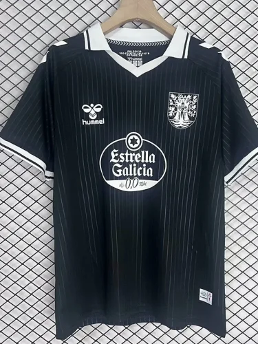 25-26 Celta 100th Anniversary Black Fans Soccer Jersey