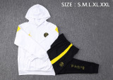 23-24 PSG Jordan White Hoodie Jacket Tracksuit #F449