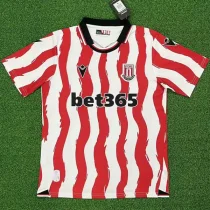 25-26 Stoke City Home Fans Soccer Jersey
