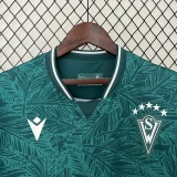 24-25 Santiago Wanderers Home Fans Soccer Jersey
