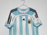 2006 Argentina Home  Soccer Jersey