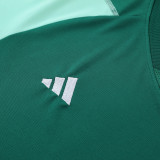 2023 AD03 Green Short-sleeved Trouser Suit