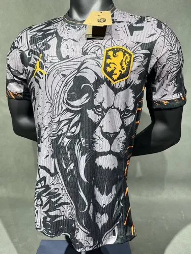 24-25 Netherlands Grey Special Edition Player Version Soccer Jersey *JD