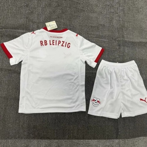 25-26 RB Leipzig Home Kids Soccer Jersey