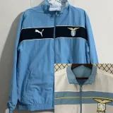 24-25 Lazio Blue & White Double Sided Windbreaker (双面风衣)