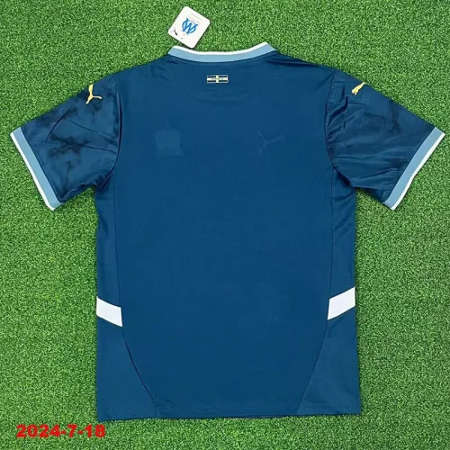 24-25 Marseille Away Fans Soccer Jersey